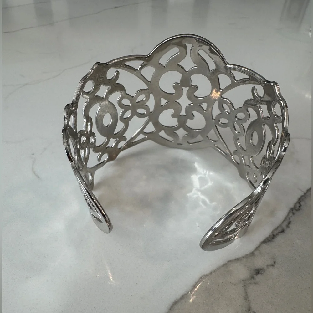 Silver Cuff‎ Bracelet